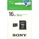 Sony microSDHC 16GB UHS-I U1 + adapter SR16UYA