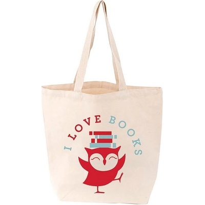 I Love Books Tote Bag Gibbs M. Smith