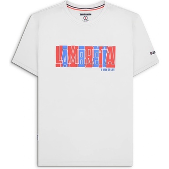 Image 1 of Lambretta Тениска Lambretta Men's Regular Fit T-Shirt - White