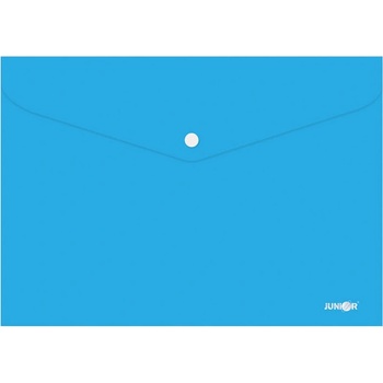 Папка джоб с копче Junior А4 Intens Син (1303078-06-4670B)