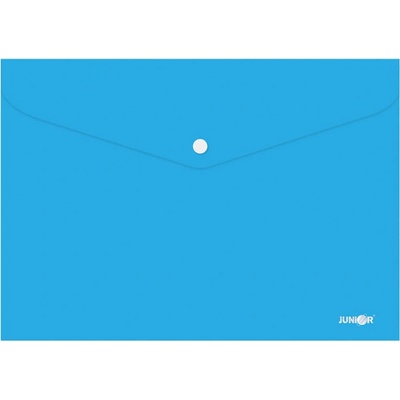 Папка джоб с копче Junior А4 Intens Син (1303078-06-4670B)