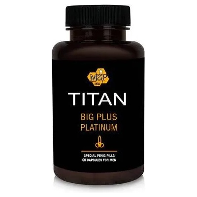 Titan Pills за Уголемяване на пениса и засилване на ерекцията 60 капсули