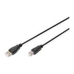 ASSMANN USB connection cable, type A - B M/M, 1.8m, USB 2.0 suitable, bl - B M/M, 1.8m, USB 2.0 suitab e, bl