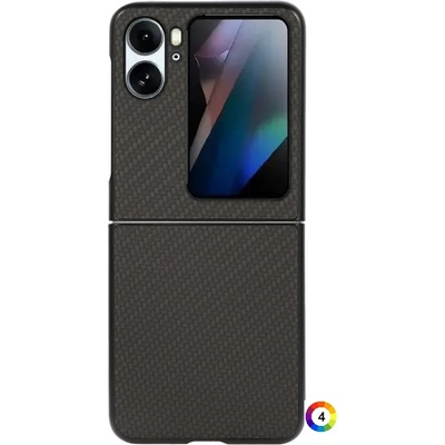 OPPO Find N2 Flip Carbon Fiber Кожен Калъф