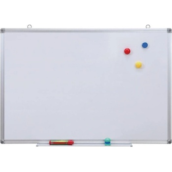 Office1 Бяла дъска, 60 x 90 cm, магнитна, с алуминиева рамка (1077140064)