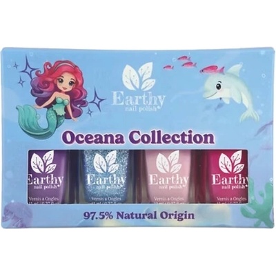 Sada dětských laků Oceana 4 ks Mother Nailture