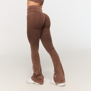 GymBeam Дамско безшевно долнище Fierce Brown XS