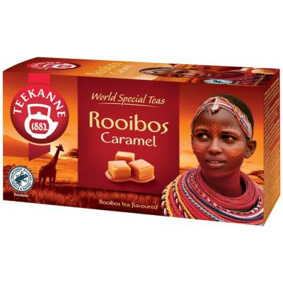TEEKANNE WST ROOIBOS Caramel bylinný čaj aromatizovaný 20 x 1,75 g