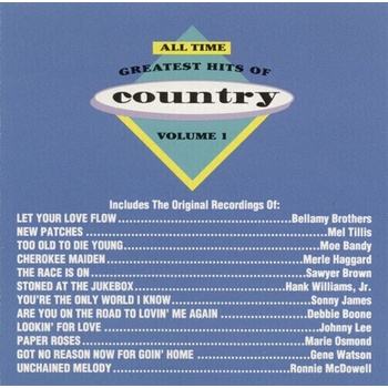 Various Artists - All Time Greatest Country 1 (CD) (715187752429)