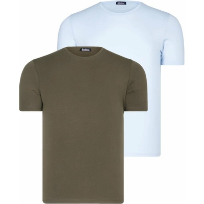 Dewberry T8569 Blue-Khaki