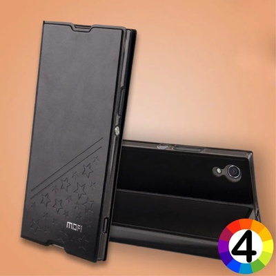 Sony Xperia XA1 Mofi Star Кожен Калъф и Протектор