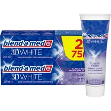 Blend-a-med 3D White Classic Fresh 2 x 75 ml