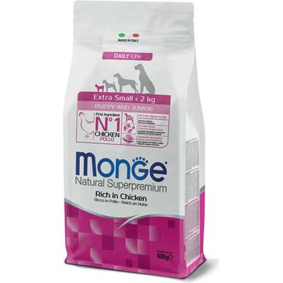 Monge Natural Superpremium Extra Small Puppy s kuřecím 0,8 kg