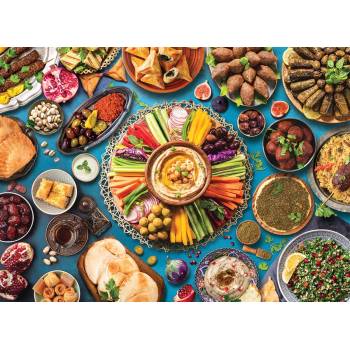 Image 1 of EUROGRAPHICS - Puzzle Middle Eastern Table - 1 000 piese