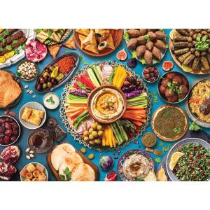 EUROGRAPHICS - Puzzle Middle Eastern Table - 1 000 piese