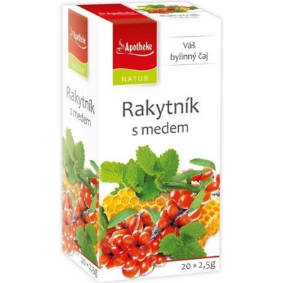 Apotheke RAKYTNÍK S MEDEM 20 x 2,5 g