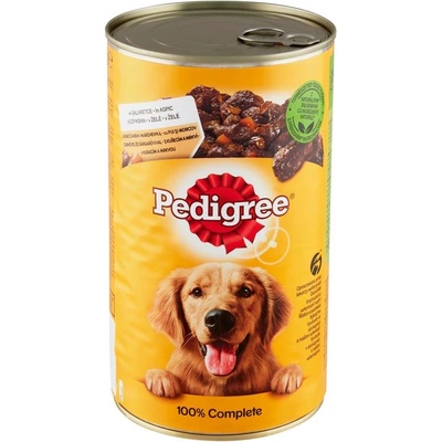 PEDIGREE консервa с пилешко и морков 1200 г