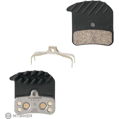 Brzdové destičky Shimano H03C-MF kov s chladičem original balení