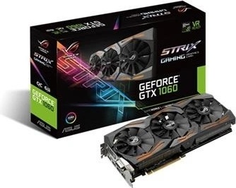 Asus ROG STRIX-GTX1060-O6G-GAMING 90YV09Q0-M0NA00 od 10 875 Kč