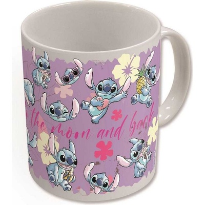 STOR Hrneček keramický měnící barvu Stitch 325 ml
