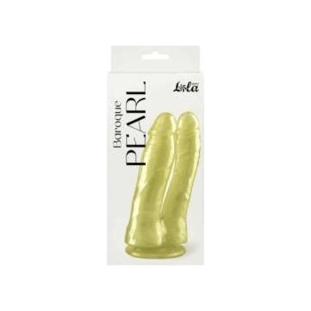 Pearl Drops Double pearlescent dildo Baroque Pearl