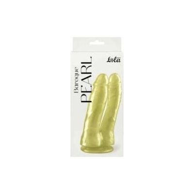 Pearl Drops Double pearlescent dildo Baroque Pearl
