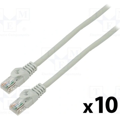 Lanberg PCU6-20CC-0025-S Patch U/UTP Kat. 6 RJ45 vidlice z obou stran lanko CCA