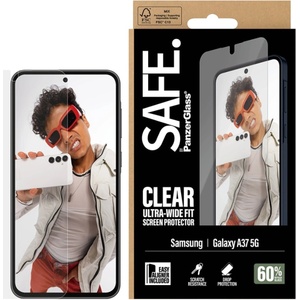 Safe Стъклен протектор SAFE - Clear UWF, Galaxy A37 5G (5715685034039)