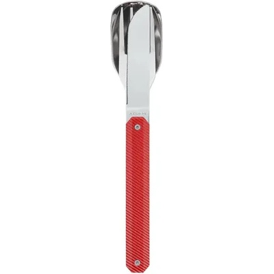 AKINOD Комплект за хранене Akinod Straight Cutlery 12H34, Red Aluminium (A01MA0005)