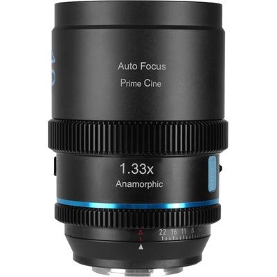 SIRUI 40mm T1.8 1.33X S35 AF Anamorphic Lens (E mount, Blue Flare) Bajonet: E, Flare: Blue