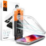 Spigen Glass tR EZ Fit Pro HD, 2 броя - iPhone 18 Pro/17 Pro/17/16 Pro