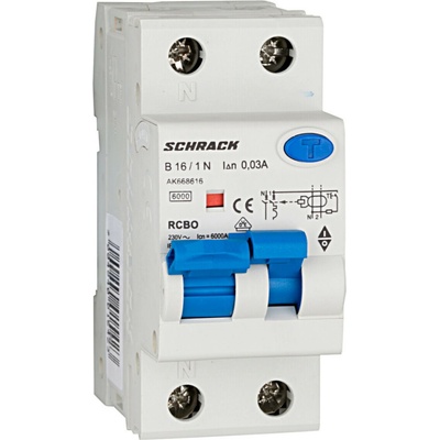 Schrack B/16A, 30mA AK668616