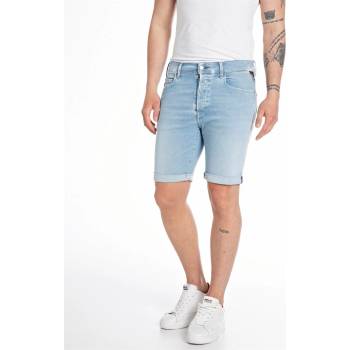 Replay Къси панталони REPLAY Replay Hyperflex Anbass Shorts - Light Blue