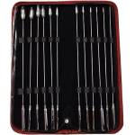 Rouge Stainless Steel 12 Piece Rosebud Dilator Set