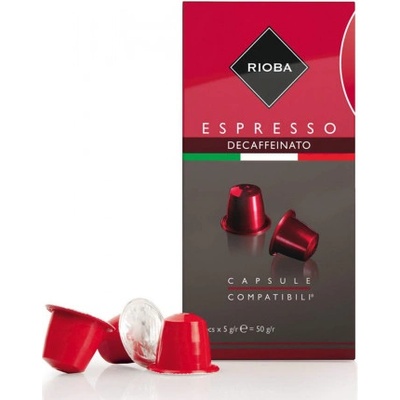 RIOBA Decaffeinato Nespresso 10 ks