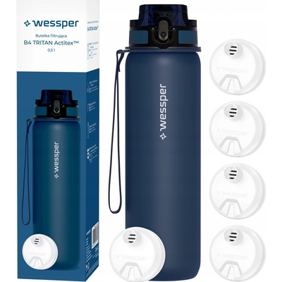 Wessper B4 Tritan Actitex 0,5 l modrá