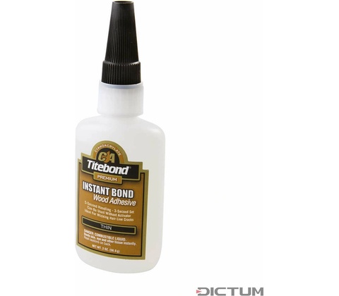 Titebond Instant Thin Rýchloschnúce lepidlo 59 ml