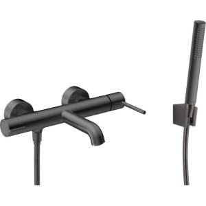 kielle Oudee I - Смесител за баня с аксесоари EcoSpare, gun grey 10333SN17 (10333SN17)