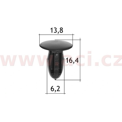plastová příchytka (sada 10 ks) UP 71189Z