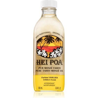 Hei Poa Pure Tahiti Monoï Oil Vanilla multifunkční olej na tělo a vlasy 100 ml