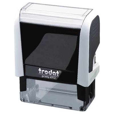 TRODAT Печат TRODAT Printy 4.0 4912 бял корпус черен тампон 4912FE/F (4912FE/F)