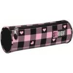 St. Majewski St. Right Pink Checkered цилиндричен ученически несесер