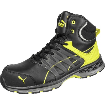 PUMA Puma velocity 2.0 yellow mid s12 / Предпазни обувки до глезена s3, esd - черни 40 (s12b140)