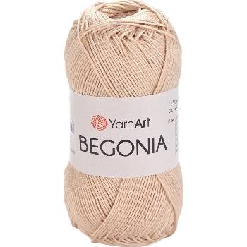 YARNART Begonia 4660 Light Beige Плетива прежда (Begonia 4660)
