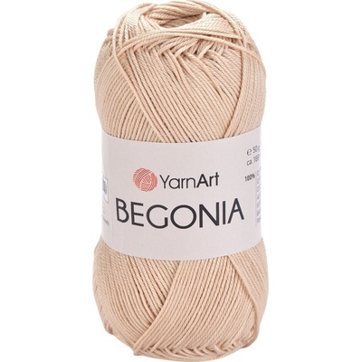 YARNART Begonia 4660 Light Beige Плетива прежда (Begonia 4660)