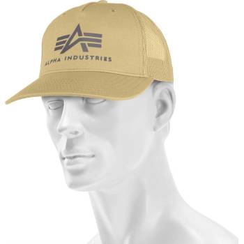 Alpha Industries Basic Trucker Cap sand