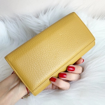 Image 1 of Естествена кожа портмоне модел Е 1286 жълто