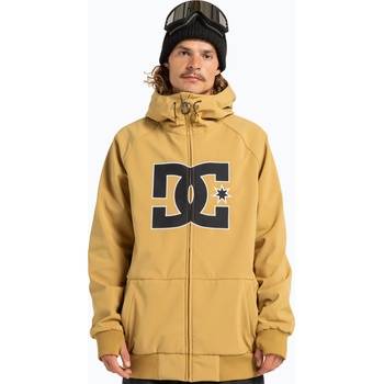 DC Мъжко яке за сноуборд DC Spectrum Softshell mustard gold
