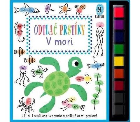 Odtlač prstíky V mori