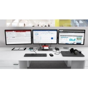 i-Tec USB-C Dual Display Docking Station with Power Delivery 65W + i-Tec Universal Charger 77 W C31DUALDPDOCKPD65W